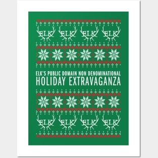 ELK's Non Denominational Public Domain Holiday Extravaganza Posters and Art